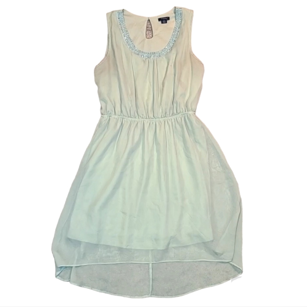 Rhapsody Mint Green Dress w/ Collar Detail